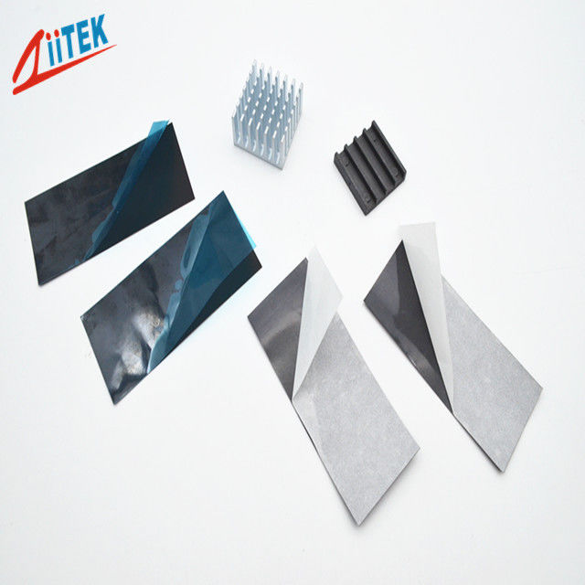 Works Under Low Pressure 25W/mK Carbon Fiber Thermal Pad For Wearable Devices