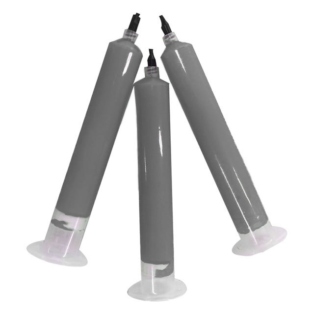 Gel condutor térmico cinza com condutividade térmica super elevada Gel condutor térmico de 4,5 W Gel de sílica para micro tubos de calor