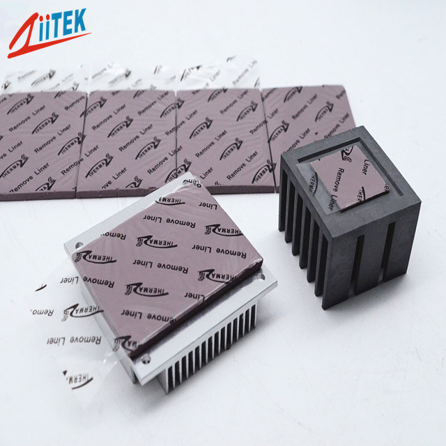 Good Insulation Performance 6W/MK Thermal Conductivity Thermal Pad For AI Processors