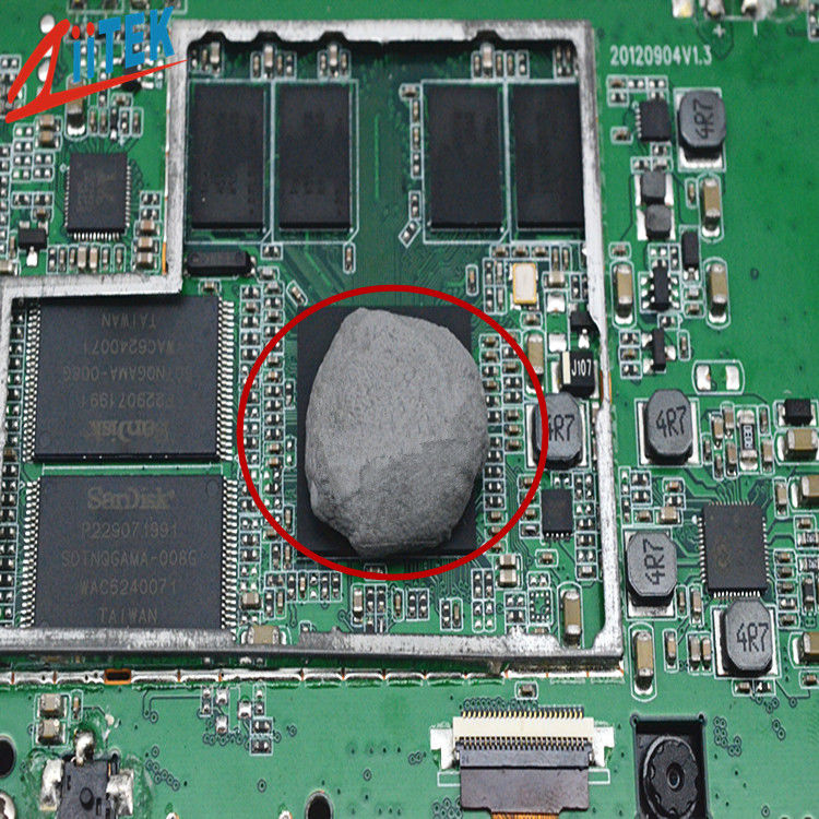 Gel Térmico à Base de Silicone de Compressão Muito Baixa Para Equipamentos Automáticos de Laboratório de Semicondutores