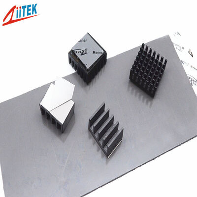 materiais térmicos baseados em silicone da almofada de GAP da gestão 6.5W/MK para produtos de comunicação de rede
