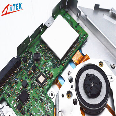 Almofada térmica de silicone 3.0W/mK termicamente condutora com boa suavidade e capacidade de preenchimento para processadores AI e resfriamento de eletrônicos