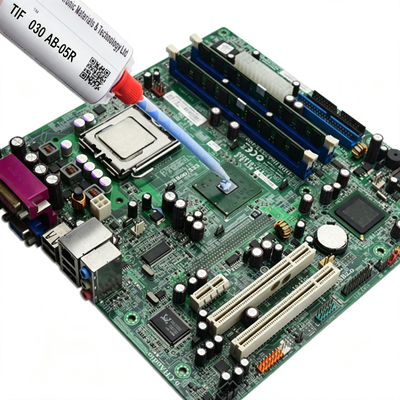 O gel condutor térmico duas partes do material de enchimento líquido da abertura com condutibilidade 3.0W/mK térmica alta para a dissipação de calor na eletrônica