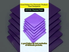 Silicone condutor térmico personalizado para resfriamento de CPU GPU